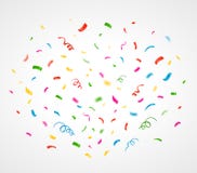 Fond coloré de confettis Vecteur illustration de vecteur Fond coloré de confettis Vecteur illustration de vecteur