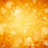 Fond d'or d'éclat avec des étoiles de Noël illustration de vecteur Fond d'or d'éclat avec des étoiles de Noël illustration de vecteur