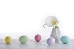 Fond d'oeufs de pâques image stock Fond d'oeufs de pâques image stock