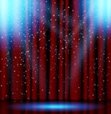 Fond d'éclairage d'étape avec des effets de projecteur illustration de vecteur Fond d'éclairage d'étape avec des effets de projecteur illustration de vecteur