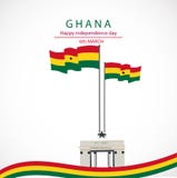 Fond de Jour de la Déclaration d'Indépendance du Ghana dans le thème de couleur de drapeau national Illustration de vecteur illustration de vecteur Fond de Jour de la Déclaration d'Indépendance du Ghana dans le thème de couleur de drapeau national Illustration de vecteur illustration de vecteur