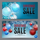 Fond de Noël et de vente de nouvelle année, calibre de bon de remise illustration libre de droits Fond de Noël et de vente de nouvelle année, calibre de bon de remise illustration libre de droits