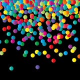 Fond de papier de couleur de confettis. illustration de vecteur Fond de papier de couleur de confettis. illustration de vecteur