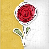 Fond floral avec les roses abstraites Photo libre de droits Fond floral avec les roses abstraites Photo libre de droits