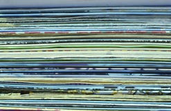 Fond horizontal de vieilles couvertures de vinyle photo stock Fond horizontal de vieilles couvertures de vinyle photo stock