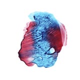 Fond rouge et bleu abstrait d'aquarelle Contexte peint à la main de vecteur illustration libre de droits Fond rouge et bleu abstrait d'aquarelle Contexte peint à la main de vecteur illustration libre de droits