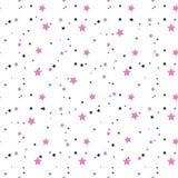 Fond sans couture de vecteur pourpre foncé avec les étoiles colorées Illustration abstraite de scintillement avec les étoiles illustration stock Fond sans couture de vecteur pourpre foncé avec les étoiles colorées Illustration abstraite de scintillement avec les étoiles illustration stock