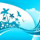Fond tropical Fond tropical