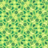 Fond vert d'écologie fait d'icônes d'Eco illustration stock Fond vert d'écologie fait d'icônes d'Eco illustration stock