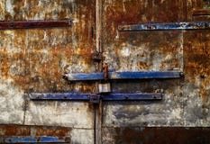 Fond âgé de fer avec la texture rouillée, l'espace pour le texte photographie stock libre de droits Fond âgé de fer avec la texture rouillée, l'espace pour le texte photographie stock libre de droits
