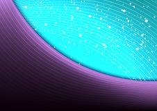 Fondo abstracto de la turquesa de líneas curvadas ilustración del vector Fondo abstracto de la turquesa de líneas curvadas ilustración del vector