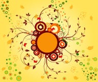 Fondo artístico floral del diseño del vector libre illustration Fondo artístico floral del diseño del vector libre illustration