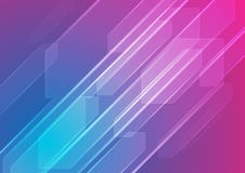 Fondo astratto blu e porpora variopinto di tecnologia royalty illustrazione gratis Fondo astratto blu e porpora variopinto di tecnologia royalty illustrazione gratis