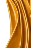 Fondo astratto della seta dell'oro Fotografia Stock Fondo astratto della seta dell'oro Fotografia Stock