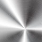 Fondo astratto di tecnologia con struttura circolare lucidata e spazzolata del metallo, cromo, argento, acciaio, alluminio per pr Fotografie Stock Fondo astratto di tecnologia con struttura circolare lucidata e spazzolata del metallo, cromo, argento, acciaio, alluminio per pr Fotografie Stock