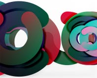 Fondo astratto geometrico del cerchio, affare variopinto o progettazione di tecnologia per il web illustrazione vettoriale Fondo astratto geometrico del cerchio, affare variopinto o progettazione di tecnologia per il web illustrazione vettoriale