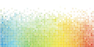 Fondo cuadrado colorido abstracto del mosaico stock de ilustración Fondo cuadrado colorido abstracto del mosaico stock de ilustración