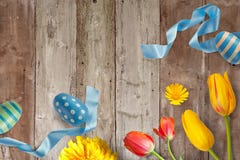 Fondo della decorazione di lerciume di Pasqua Fotografia Stock Fondo della decorazione di lerciume di Pasqua Fotografia Stock