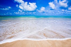 Fondo della spiaggia di estate di festa fotografie stock libere da diritti Fondo della spiaggia di estate di festa fotografie stock libere da diritti