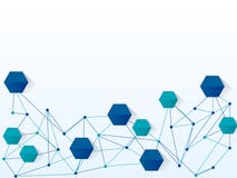 Fondo di tecnologia di rete di progettazione di vettore royalty illustrazione gratis Fondo di tecnologia di rete di progettazione di vettore royalty illustrazione gratis
