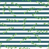 Fondo di vettore Piante esotiche su un fondo a strisce annata illustrazione di stock Fondo di vettore Piante esotiche su un fondo a strisce annata illustrazione di stock
