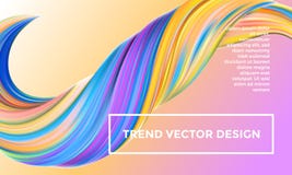 Fondo digitale dell'estratto della pittura di vettore arancio 3d vivi creativi scorrono onda della pittura Modello liquido giallo Fotografia Stock Fondo digitale dell'estratto della pittura di vettore arancio 3d vivi creativi scorrono onda della pittura Modello liquido giallo Fotografia Stock
