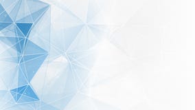 Fondo geometrico bianco blu astratto di web illustrazione vettoriale Fondo geometrico bianco blu astratto di web illustrazione vettoriale