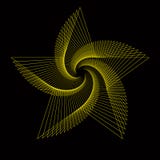Fondo geometrico giallo astratto dello spirograph Spirograph della stella Illustrazione di vettore EPS10 illustrazione di stock Fondo geometrico giallo astratto dello spirograph Spirograph della stella Illustrazione di vettore EPS10 illustrazione di stock