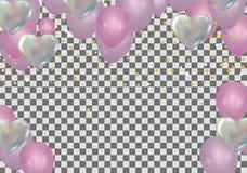 fondo molle felice di giorno di biglietti di S. Valentino con la volata lucida e Shin royalty illustrazione gratis fondo molle felice di giorno di biglietti di S. Valentino con la volata lucida e Shin royalty illustrazione gratis