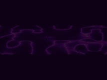 Fondo ondulado abstracto Ondas que brillan intensamente en un fondo oscuro Fondo moderno del techno del vector ilustración del vector Fondo ondulado abstracto Ondas que brillan intensamente en un fondo oscuro Fondo moderno del techno del vector ilustración del vector