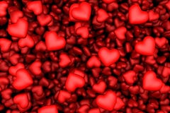 Fondo rojo de muchos corazones libre illustration Fondo rojo de muchos corazones libre illustration