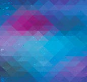 Fondo senza cuciture al neon del triangolo royalty illustrazione gratis Fondo senza cuciture al neon del triangolo royalty illustrazione gratis