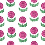 Fondo senza cuciture floreale del modello di rosa di vettore Illustrazione di vettore royalty illustrazione gratis Fondo senza cuciture floreale del modello di rosa di vettore Illustrazione di vettore royalty illustrazione gratis