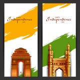 Fondo tricolore indiano per quindicesimo August Happy Independence Day dell'India illustrazione vettoriale Fondo tricolore indiano per quindicesimo August Happy Independence Day dell'India illustrazione vettoriale