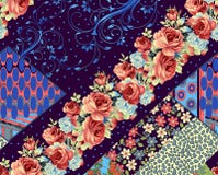 Fondo y diseño floral coloridos hermosos ilustración del vector Fondo y diseño floral coloridos hermosos ilustración del vector
