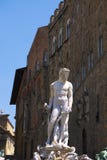 Fontanna Neptune w Florencja Italy i statua zdjęcia stock Fontanna Neptune w Florencja Italy i statua zdjęcia stock