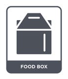 food box icon in trendy design style. food box icon isolated on white background. food box vector icon simple and modern flat stock illustration food box icon in trendy design style. food box icon isolated on white background. food box vector icon simple and modern flat stock illustration