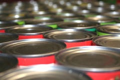 Food cans for charity
