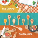 Food and cooking banner