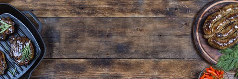 Food frame and barbecue dishes. stock photo Food frame and barbecue dishes. stock photo