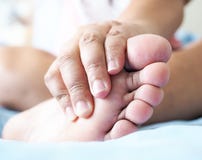 Foot pain, tendons, muscles, foot inflammation stock image Foot pain, tendons, muscles, foot inflammation stock image