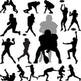 football amerykański gracza royalty ilustracja football amerykański gracza royalty ilustracja