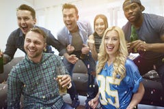 Football fans royalty free stock images Football fans royalty free stock images