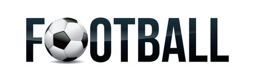 Soccer Word Art Illustration Stock Vector - Illustration of football