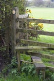 Footpath And Stile, UK Stock Image Footpath And Stile, UK Stock Image