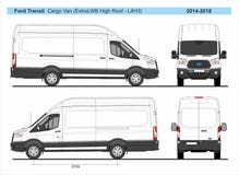 Ford Transit Cargo Van ExtraLWB High Roof L4H3 2014-2018