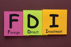 Foreign Direct Investment FDI royalty free stock photography Foreign Direct Investment FDI royalty free stock photography