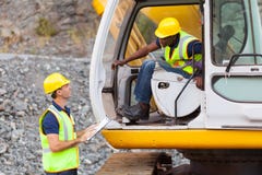 Foreman Excavator Operator Stock Photos Foreman Excavator Operator Stock Photos