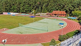 Forest Stadium foto de stock royalty free Forest Stadium foto de stock royalty free