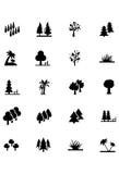 Forest Vector Solid Icons 3 stock illustration Forest Vector Solid Icons 3 stock illustration